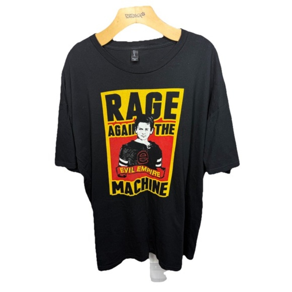 Rage Against The Machine Evil Empire T-Shirt 2XL Black Bay Island Reprint‎ Tee